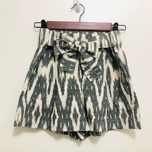 NEW J. Crew Tie Front Shorts 0